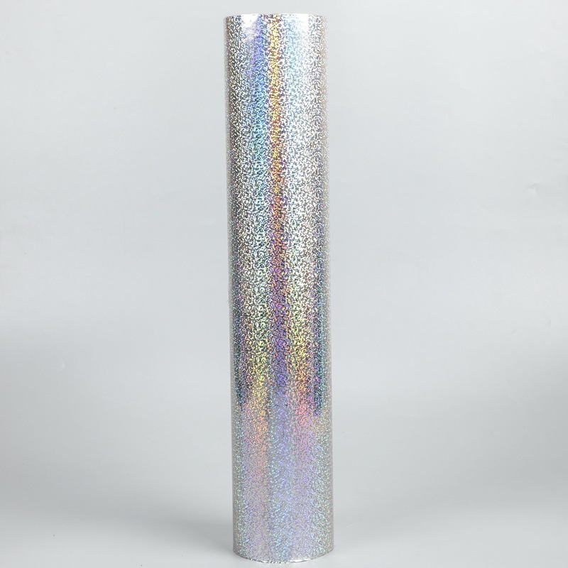 Aluminium laser film plating material film wholesaled in PET composite reflector laser packaging paper photocolumn