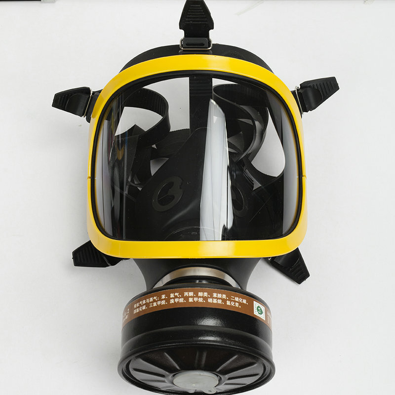 Double ball 3060T3 self-sorting gas mask, chemical fire shield, dustproof breathing mask.