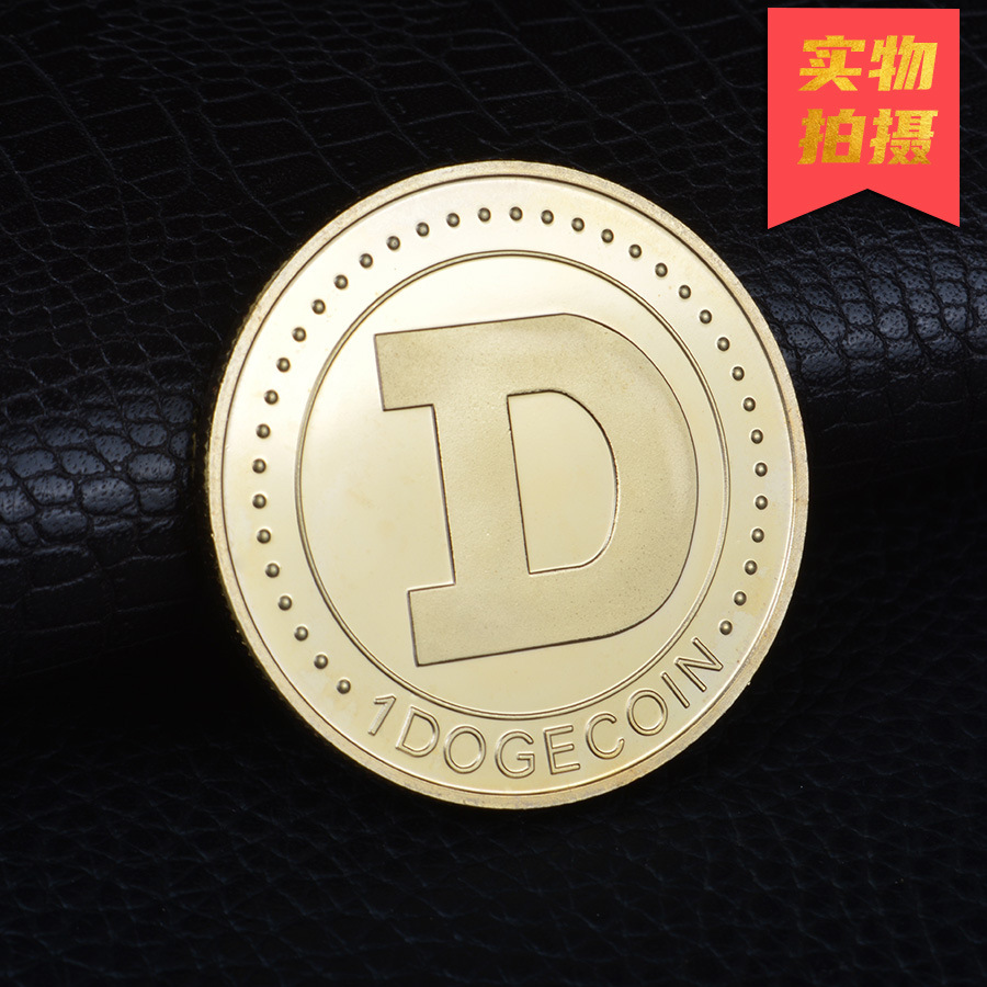 DOGE Nhà điêu khắc nghệ thuật điêu khắc nghệ thuật đồ bằng vàng Dogcoin