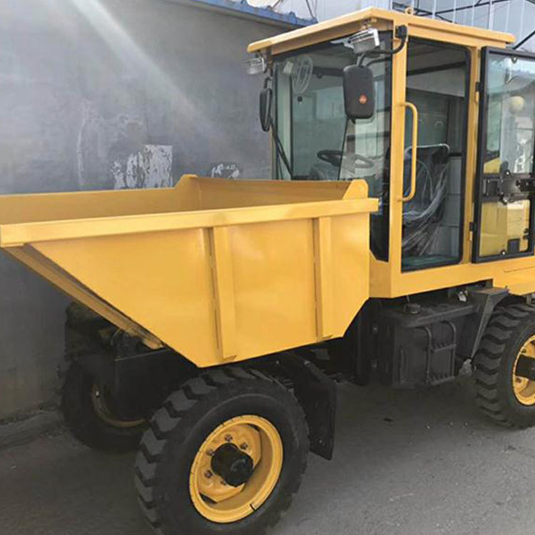 Customized multi-functional reverse four-wheeled dumper, pre-default transporter, pre-drill project