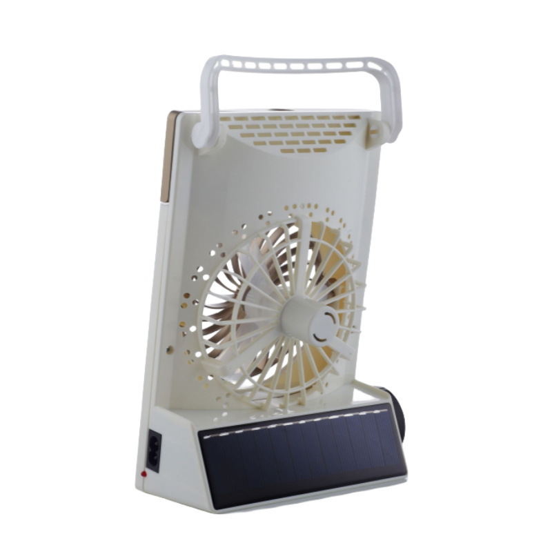 Fan hâm mộ năng lượng mặt trời nhỏ, fan hâm mộ đèn LED của sinh viên, quạt nhỏ đa mục đích.