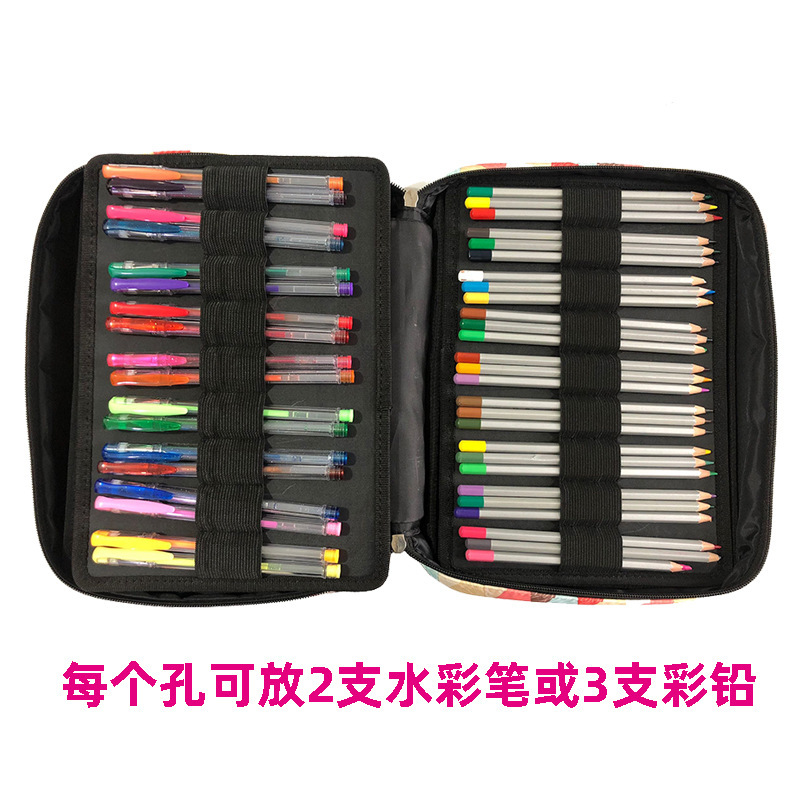 Cross-border stationery students' pens and pencils were collected in the Euro-American way.