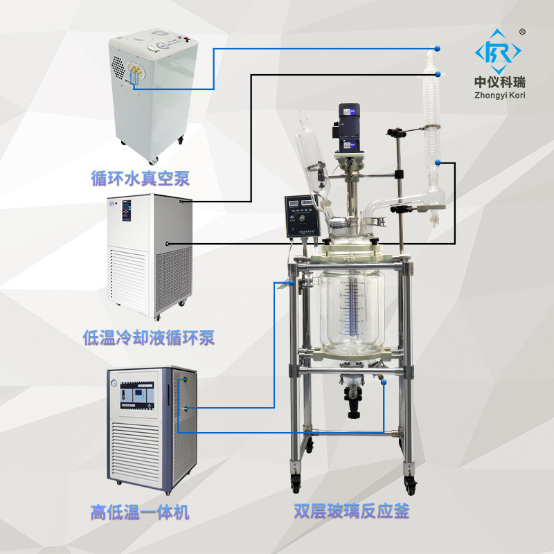 Laboratory vacuum pump recycler 5 pump vertical vacuum pump SHZ corruption resistant 550 W power-saving 95 vacuum pump