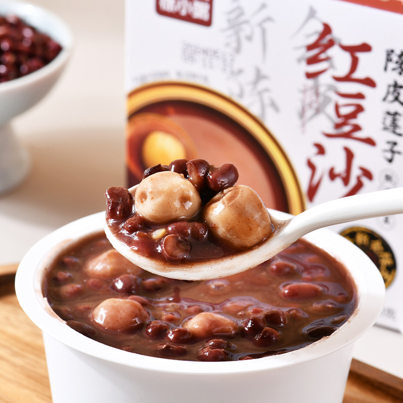 It's not like Suh Xiao Porridge is a greasy green soybean soy sauce.