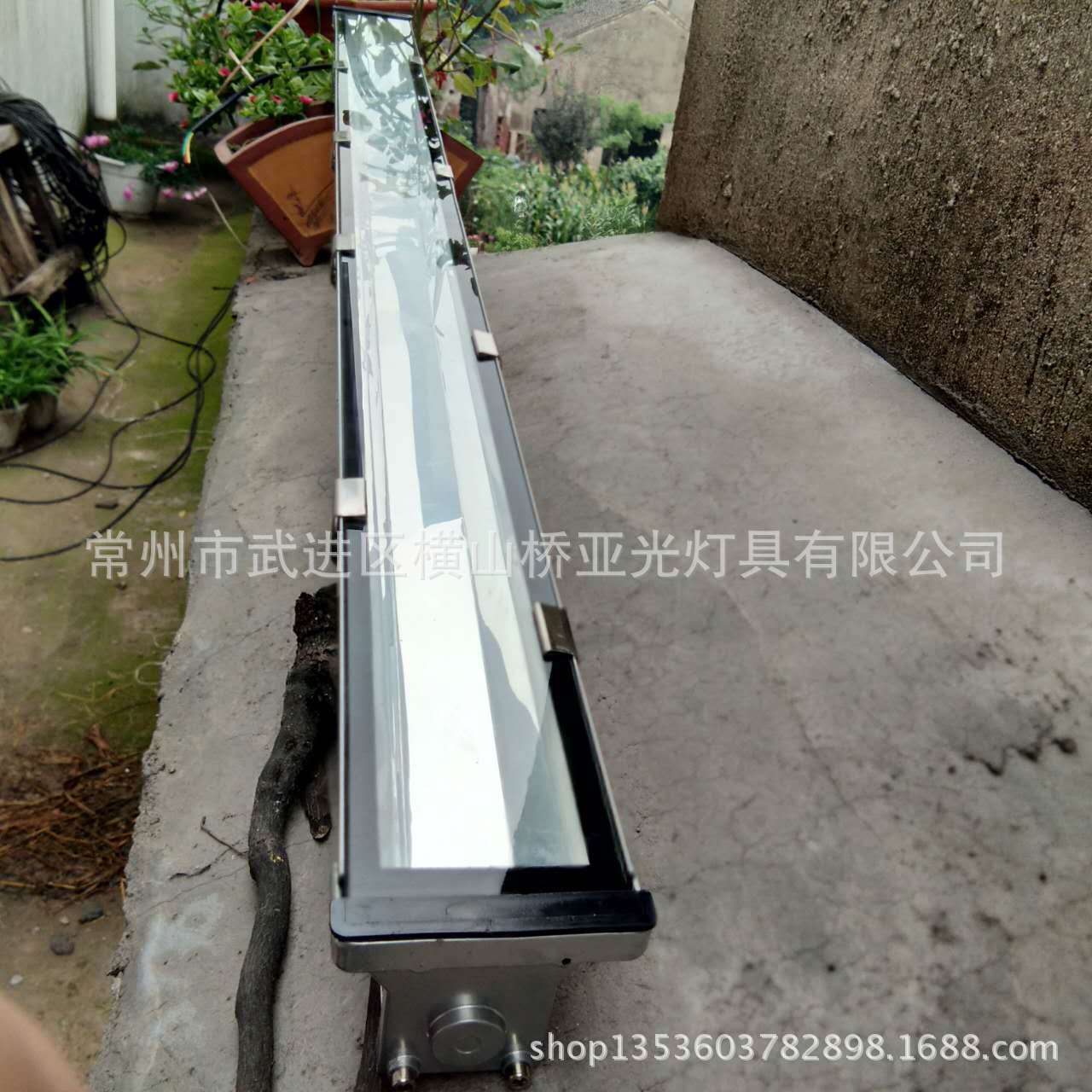 Outdoor T8 lampbeds for infinity fluorescent lights LED tunnel lamp bank to wash wall lights