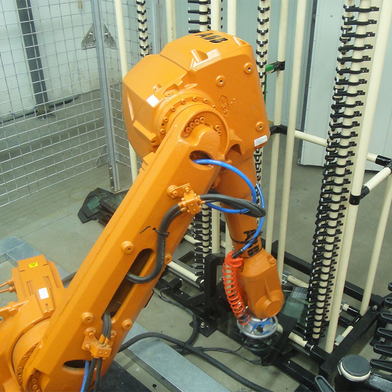 Industrial robots are full of automatic-coded robots, and robots are pressed to build robots, cutting up and down on smart devices.