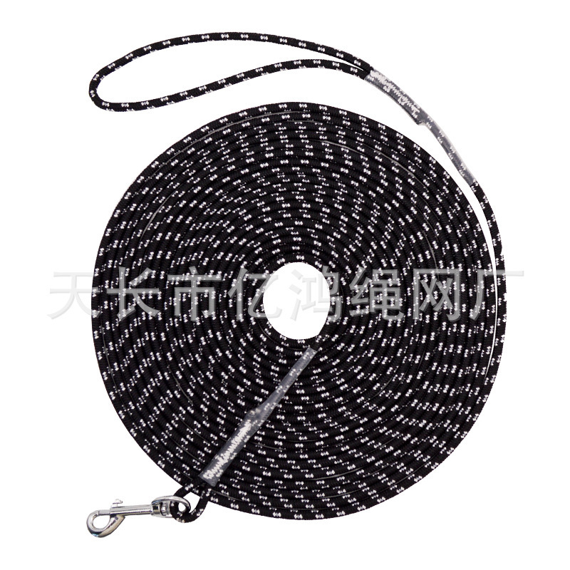 Dây thừng kéo chó dài 5 mét và dài 10 mét, cỡ trung bình, dây thừng chó nhỏ sẵn sàng để vận chuyển.