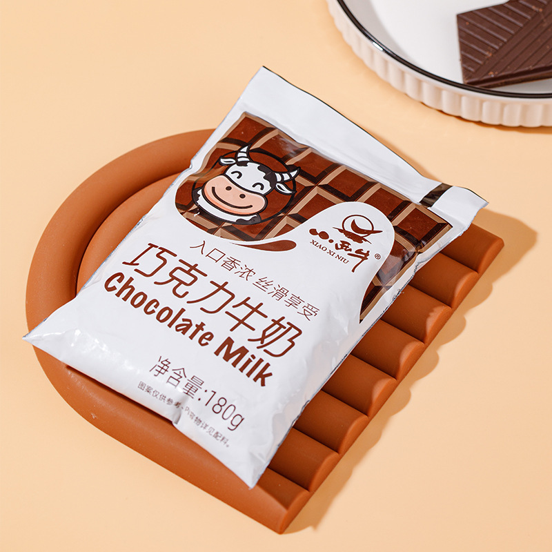 크림 우유 아침 식사 맛 180g * 12 가방 우유