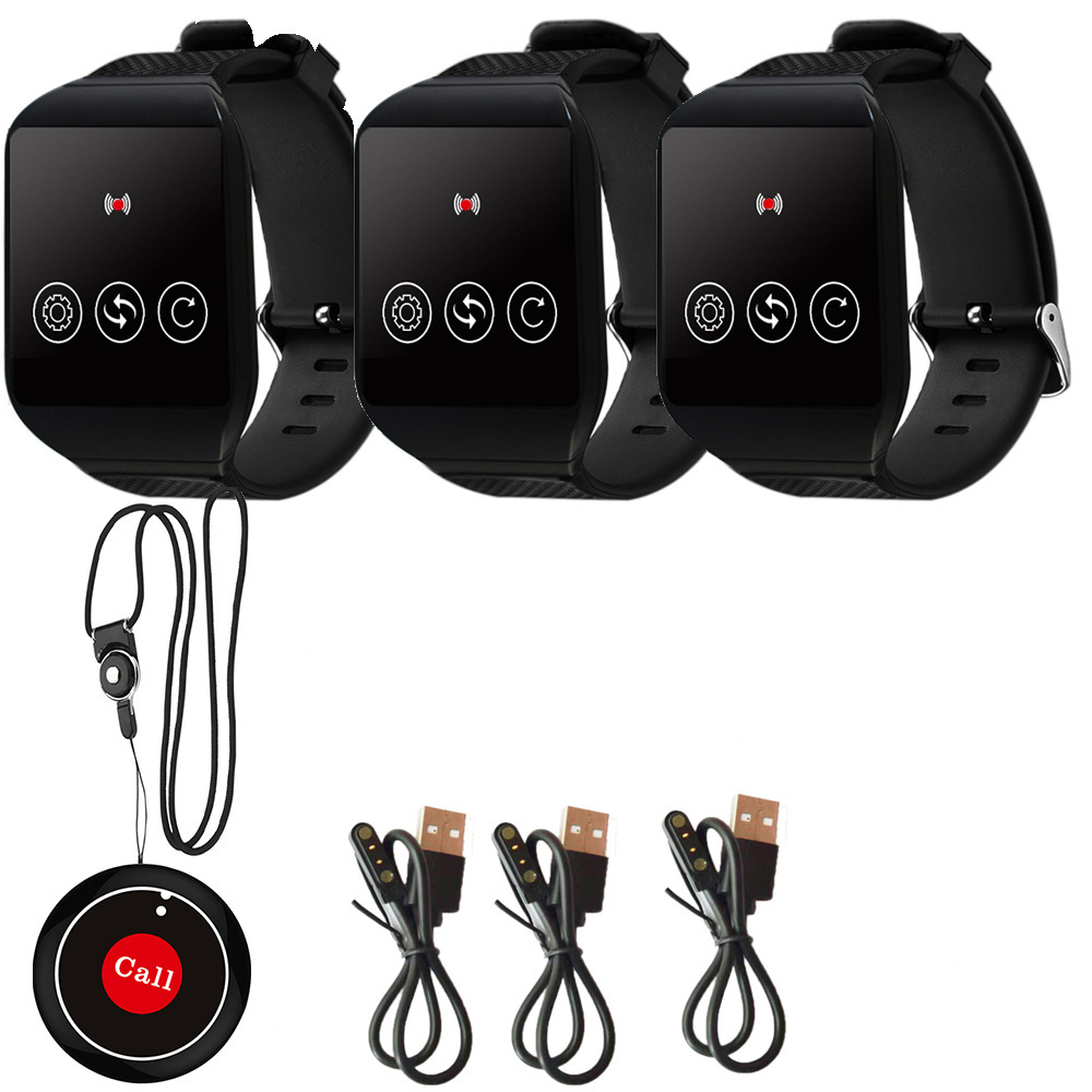 690-C1 Wireless Ring Caller watch, Wireless Alert Table, Button Playground.