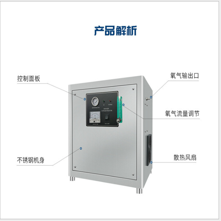 Mid-Oxylene PSA Oxygen ZCL-20 Ozone Generator Aquaculture Oxygen