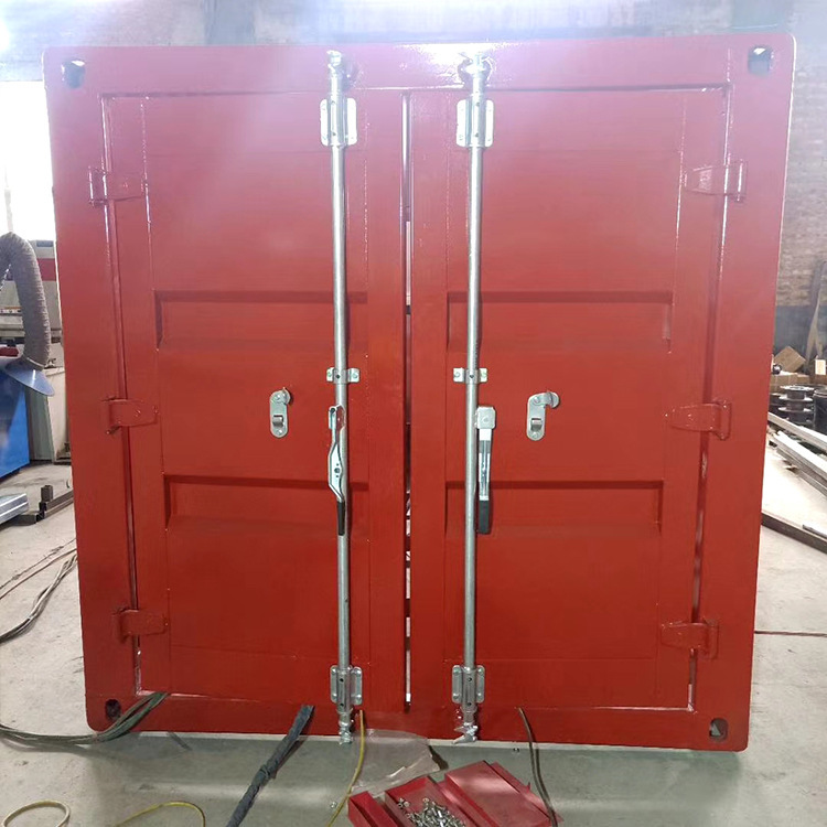 Customized prefabricated warehouses for the storage of specialized fire equipment in steel-structured containers