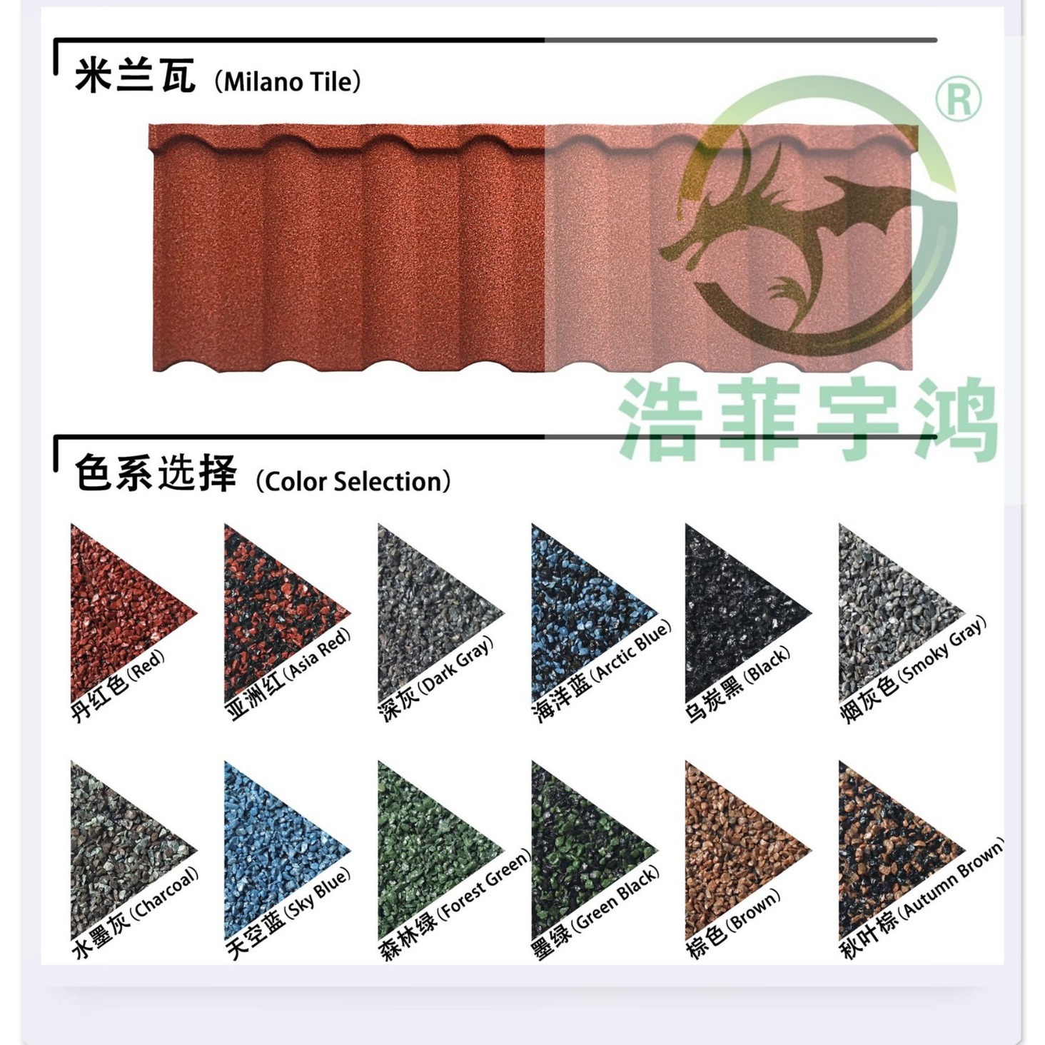 Metal tiles, plaster metal tiles, zinc-plating metal tiles, light metal balconies