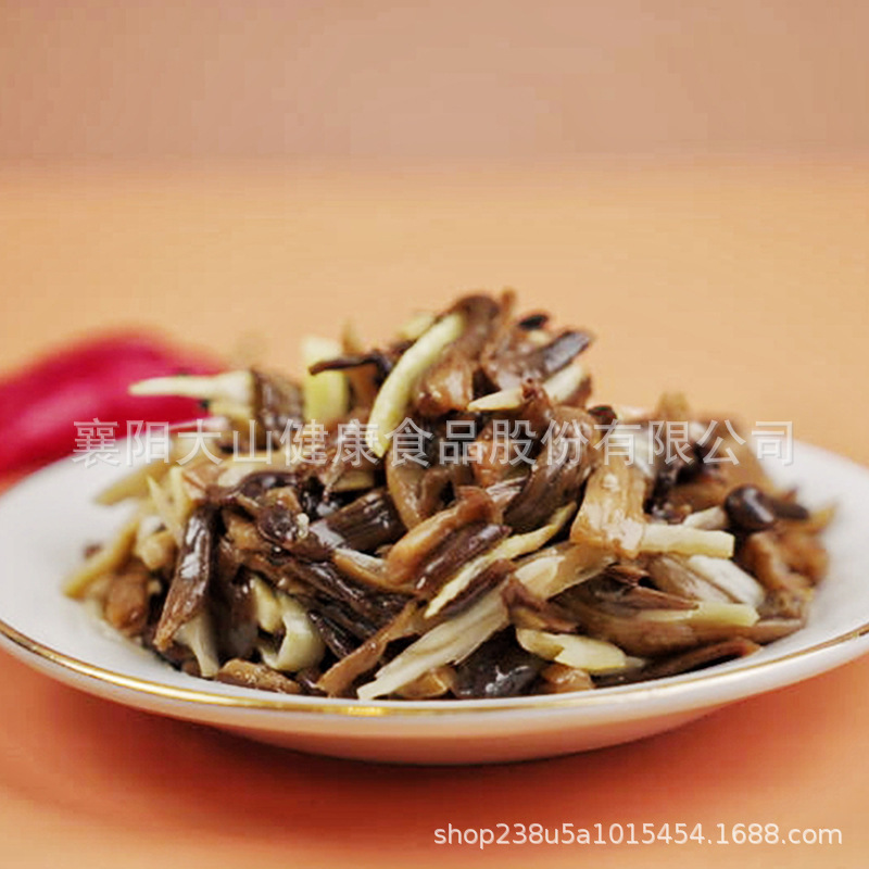 The factory sells pre-creased deer mushrooms for the start of the meal.
