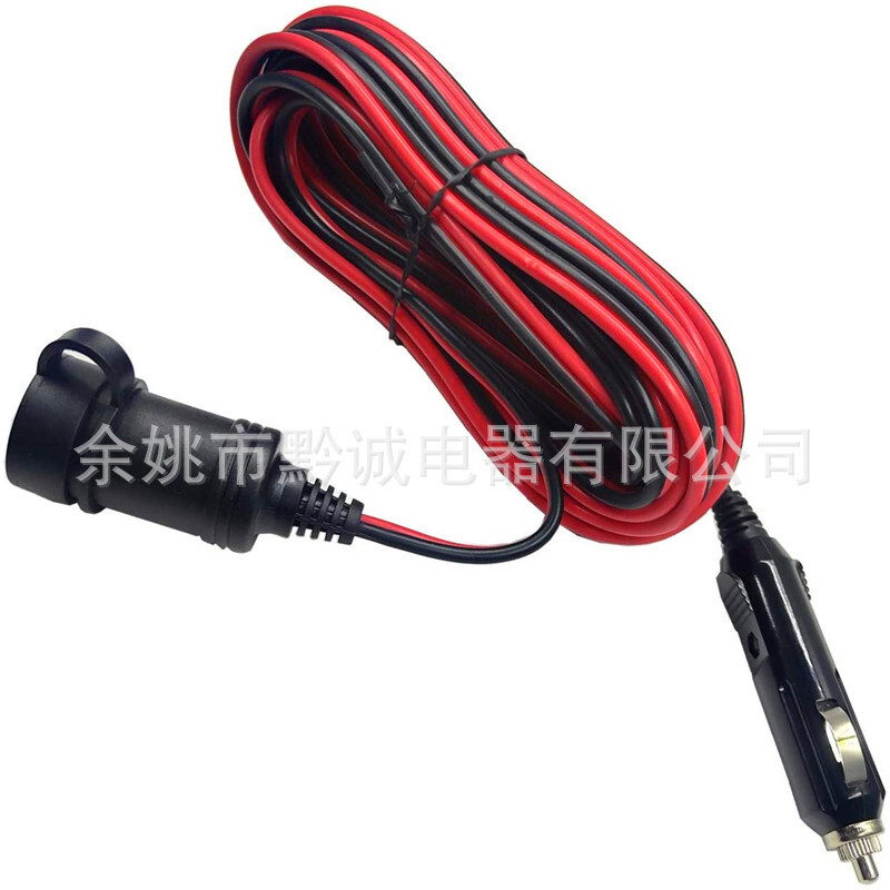 12AWG đỏ và đen, các ổ cắm nhẹ hơn.