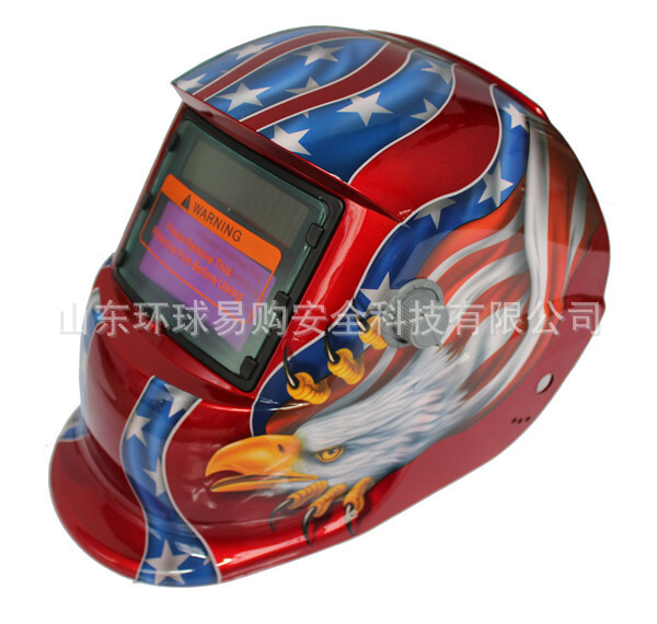 Electric welding automatic welding mask arc welding hawk with a helmet welder shield