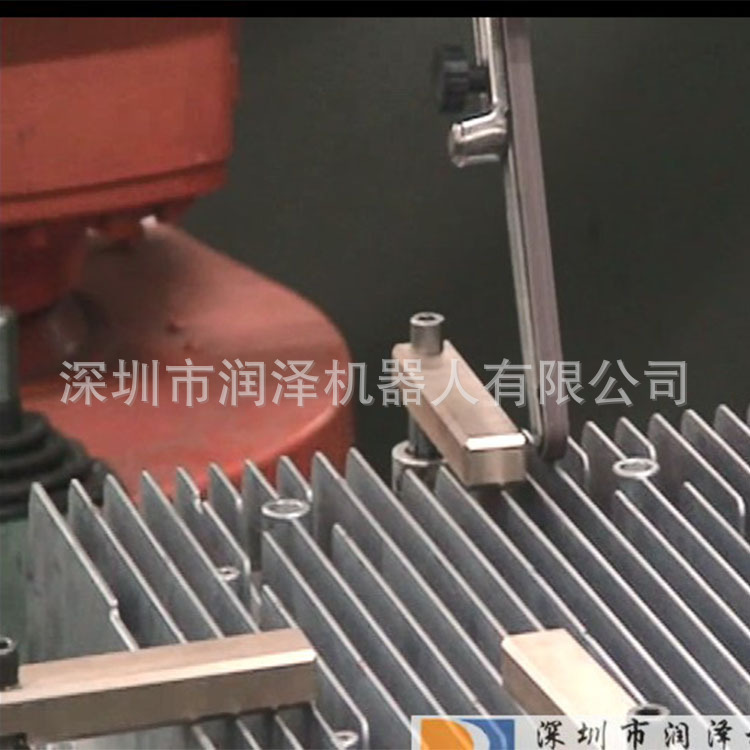 Industrial robotic integration of machine arm shaving, grinding and printing smart equipment