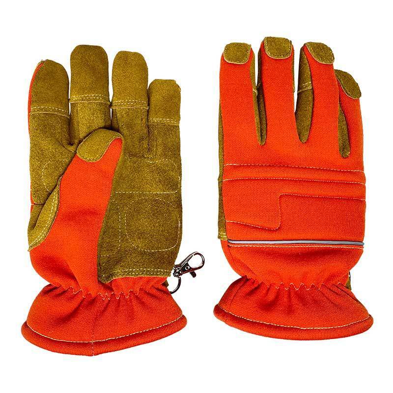 Firefighter rescue gloves. Short.