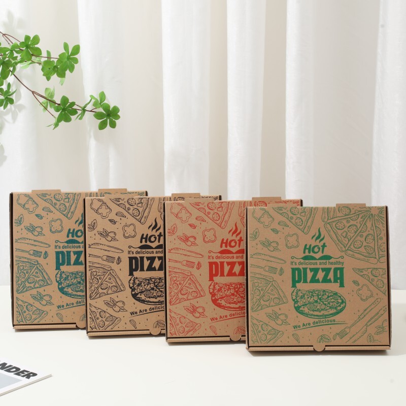 7 8, 9, 10, 12 inches of pizza box commercial one-time oxen-veal wrapping out of paper box wholesale