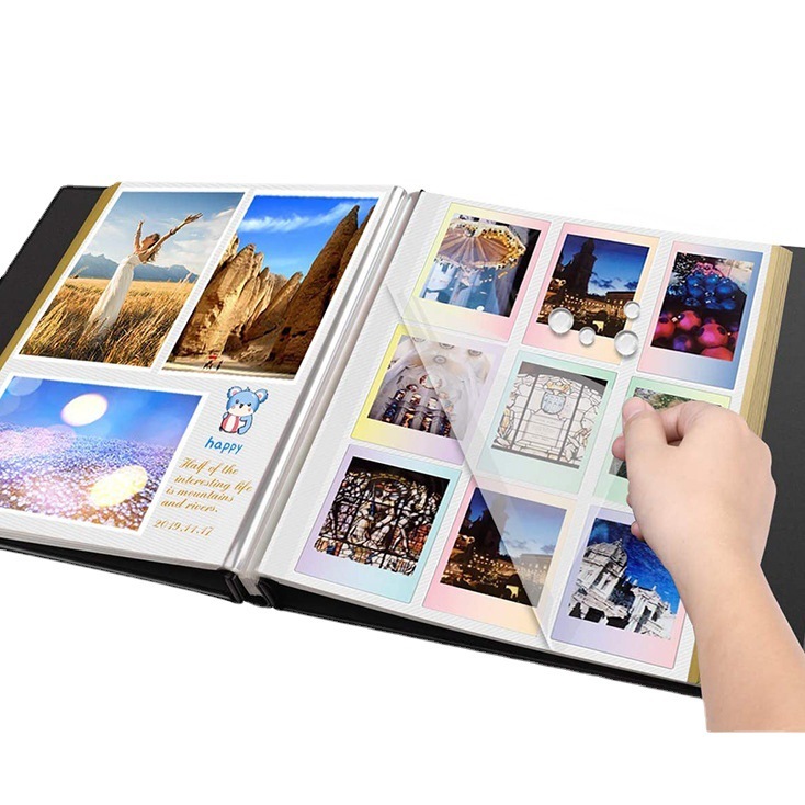 Home-based membrane auto-compatible photo albums designed to create a cortex cover for a 10-inch photo-capacity album