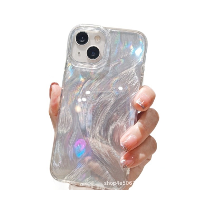Một hệ vỏ ô trong suốt điện thoại di động rạng rỡ áp dụng cho các dòng nước 16 iphone