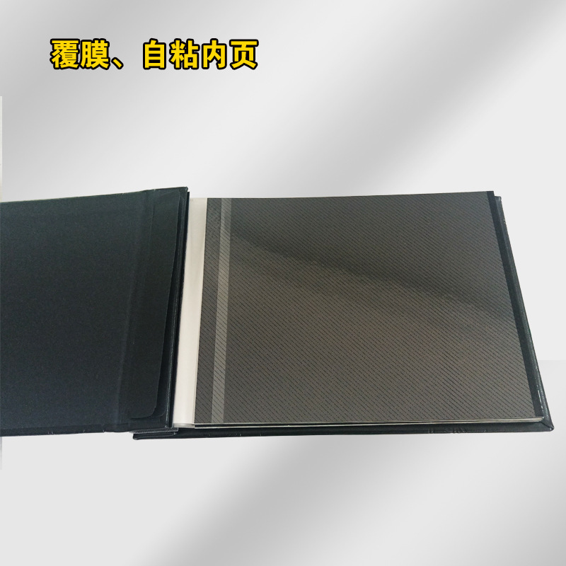 Sticky high-grade leather album to customize the cover logo collection of star fans' foreign trade wholesale albums