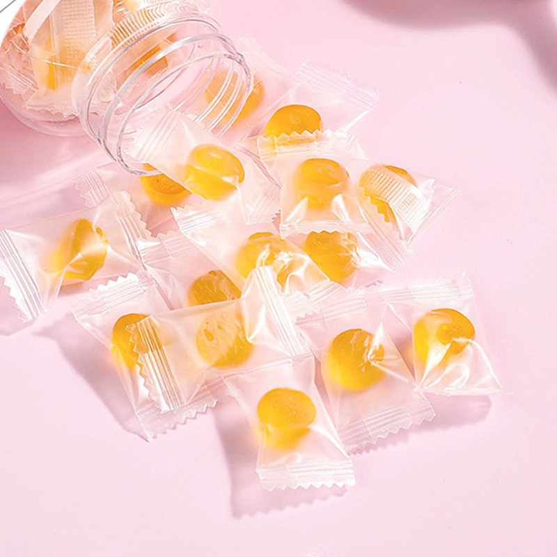 Phân phối chất gel DHA-algae, ăn được cho cả gia đình trẻ em trưởng thành, buôn bán trong các nhà máy.