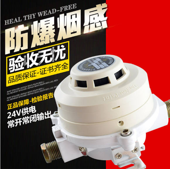 Explosive smoke detectors, blastproof, smokeproof.