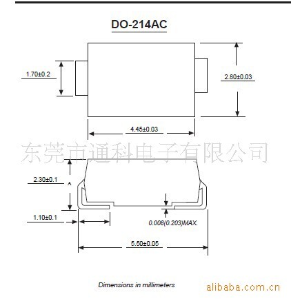 Bán nhãn có chất lượng cao và nhanh chóng phục hồi các diode RS1M SMA