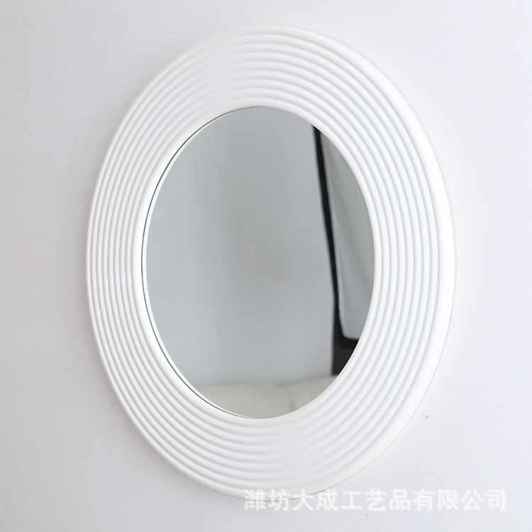 Customize wholesale short-hand hotel frame-dressing mirrors to be sized, home-to-home bathroom round-up mirrors.