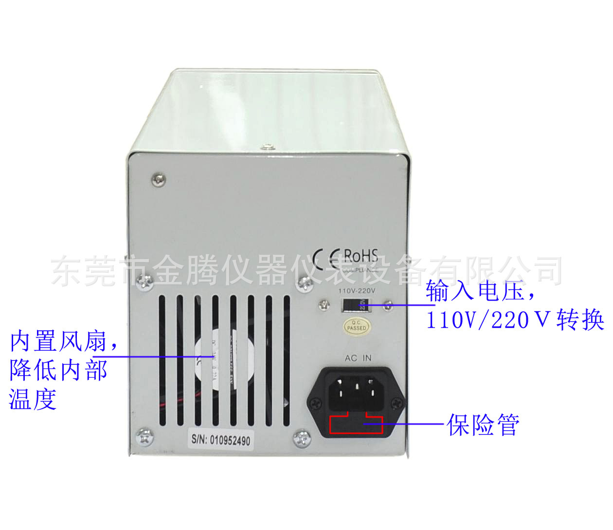 Rongwei's straight current voltage power 30V10a, high-precision straight current power, 5a laptop phone maintenance.