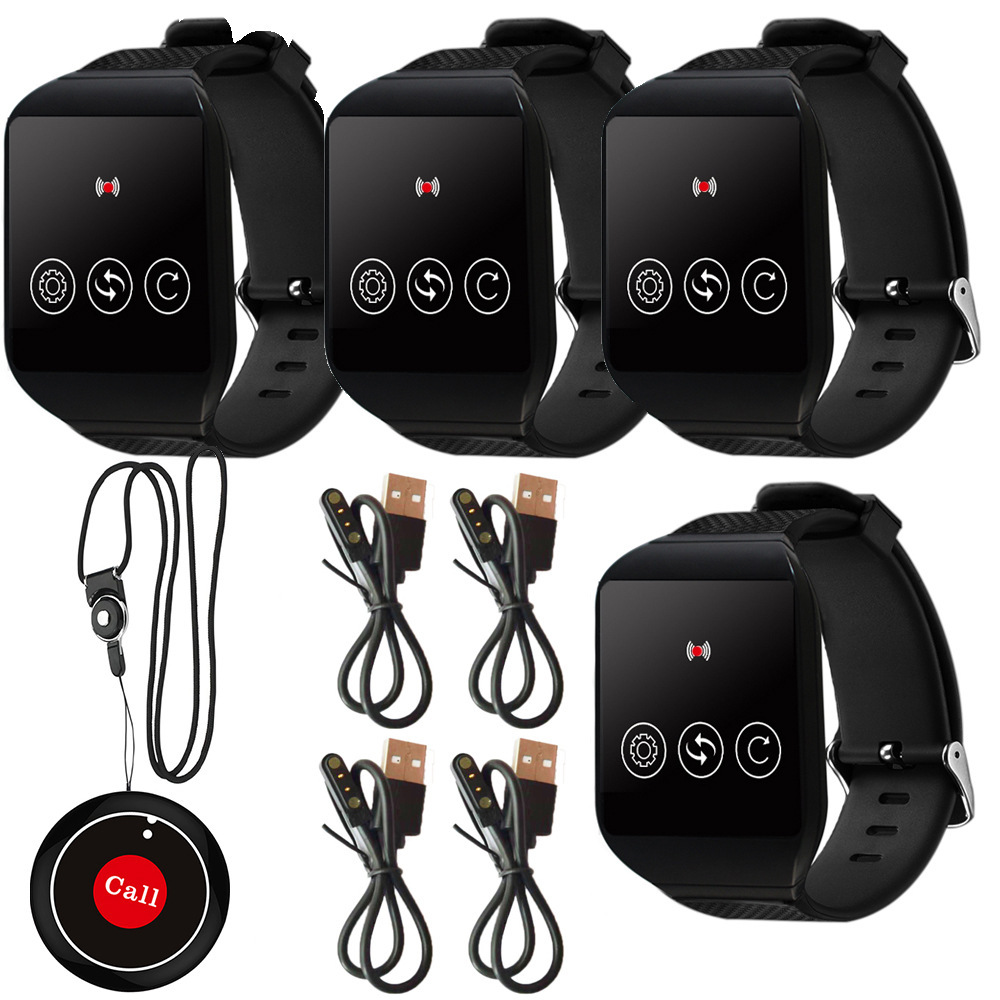 690-C1 Wireless Ring Caller watch, Wireless Alert Table, Button Playground.