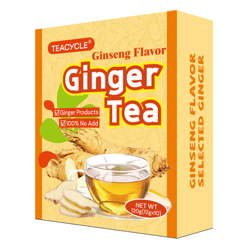 加工定製人蔘薑茶gingertea廠家代加工貼牌沖泡紅參薑茶oem