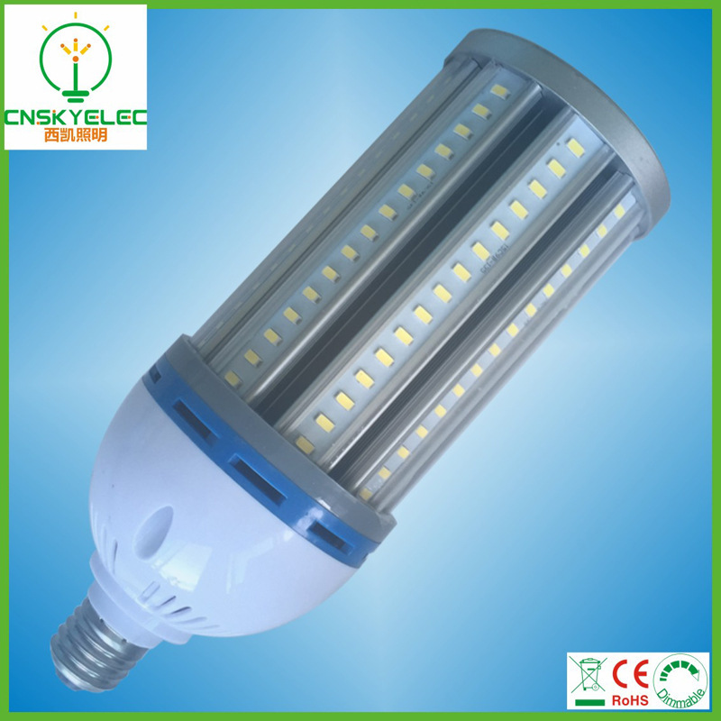 LED corn lamp 45W glucose power supply 5 years waterproof IP65 warehouse lighting 360 degrees light-free zone