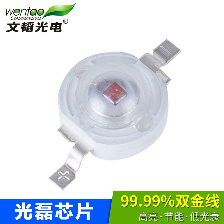 1w power led mimicing red light blue light 1w ggb light, spot wholesale led light