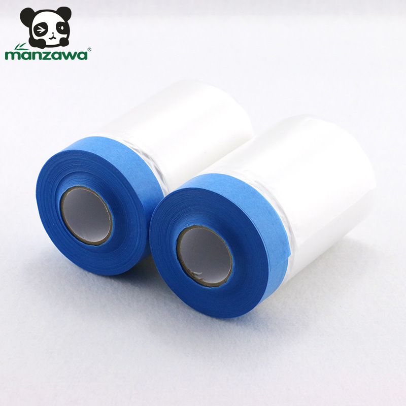 Lớp màng được bảo vệ bằng bụi và lớp màng phủ bằng giấy sơn lên đồ nội thất phương tiện để che đậy tình hình.