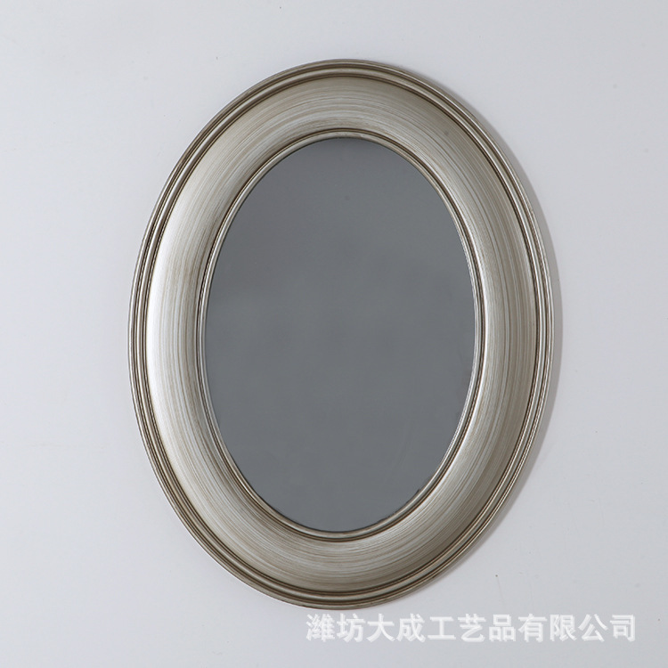 Wholesale of a European elliptical frame with an elliptical bath mirror.