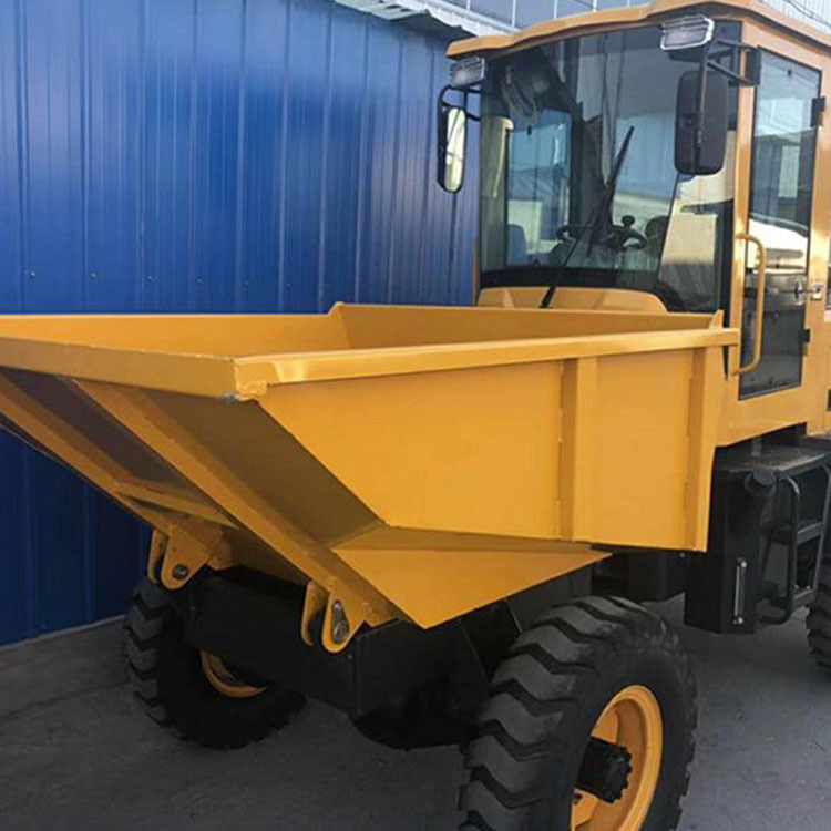 Customized multi-functional reverse four-wheeled dumper, pre-default transporter, pre-drill project