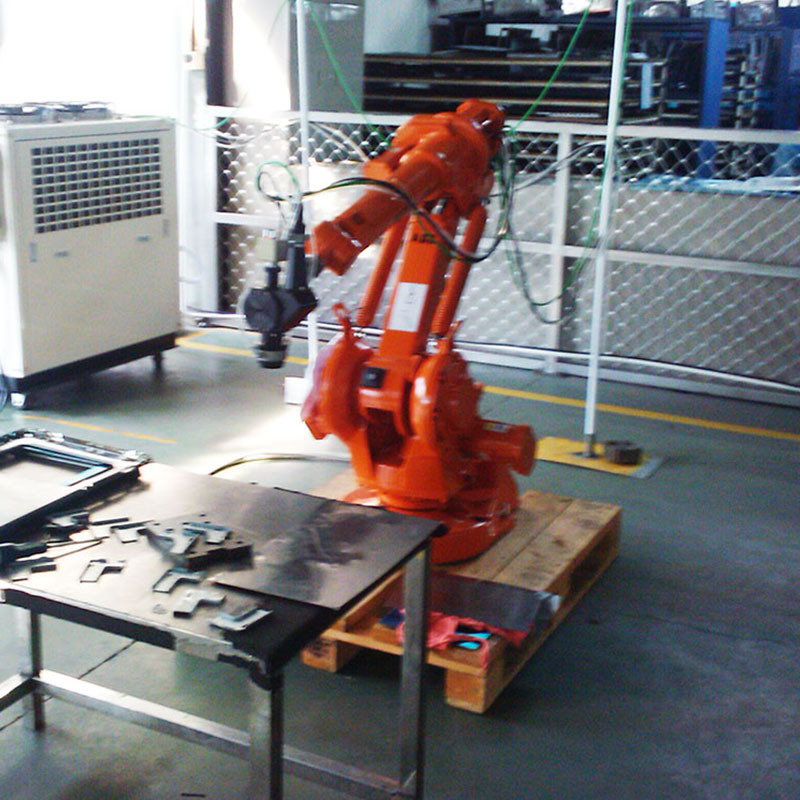 An industrial robotic automation program for Shenzhen factory robots to cut down and down