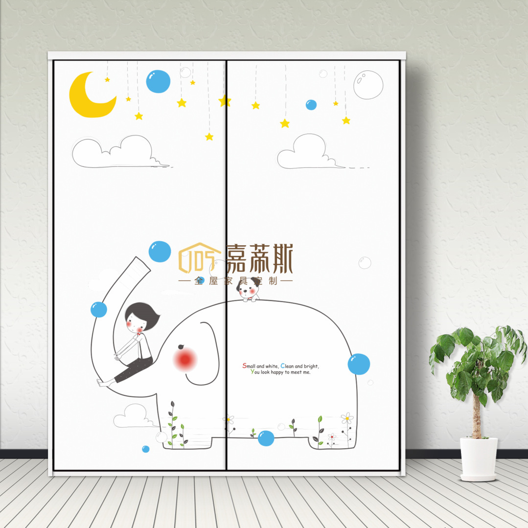 The Fuoshan factory supplies the sculptor cabinet door, the children's cartoons, the UV colour cardboard door.