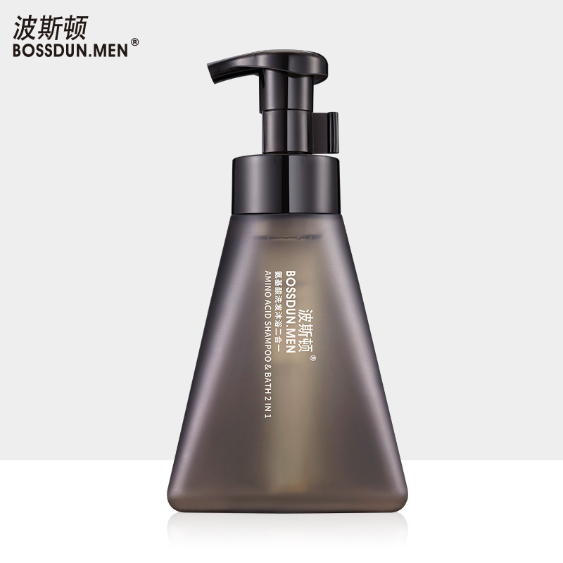 보스턴 아미노산 샴푸, 남자 2 개, 목욕 2 개, 목욕 2 개.