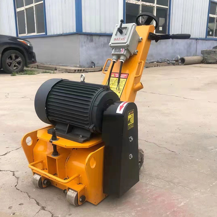 A hand-held electric hydraulic pressurizer, asphalt mixed dirt road, one-size-fits-all plating machine