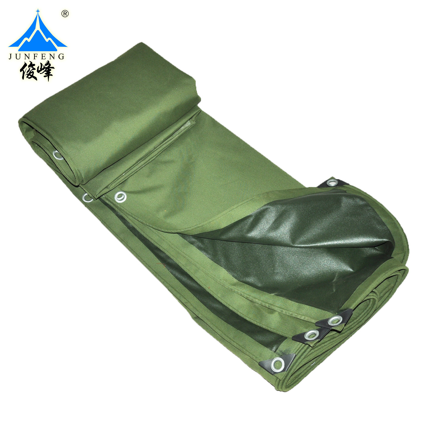 Garbage outdoors waterproof, sunscreen-resistant, sand-resistant, rain-resistant, rain-resistant, lided organic silica canvas factory