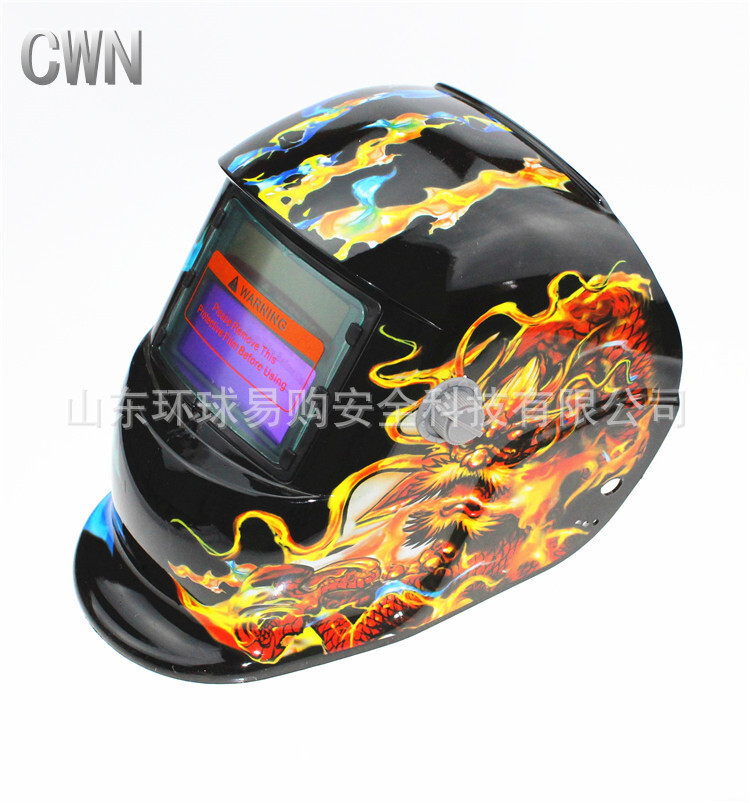 Welder mask for the welding mask with a solar-lighted welding mask