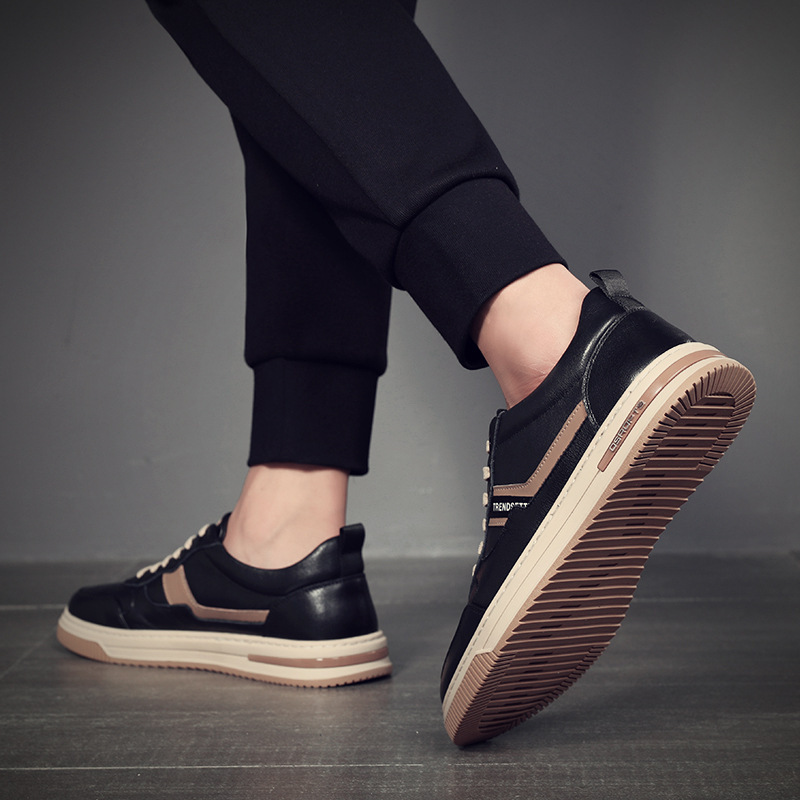 7256 men's shoes, 2023 men's leisure shoes, air-breeding round-head sports shoes.