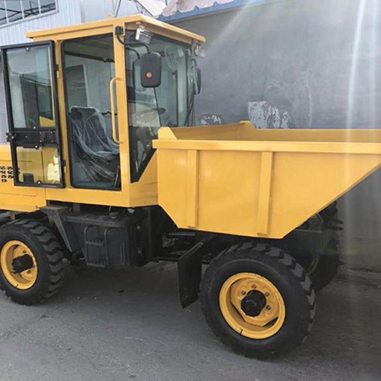 Customized multi-functional reverse four-wheeled dumper, pre-default transporter, pre-drill project