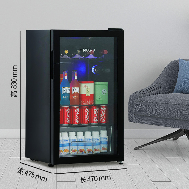 Bar băng tan, tủ lạnh đá nhỏ với 98 lít trái cây.