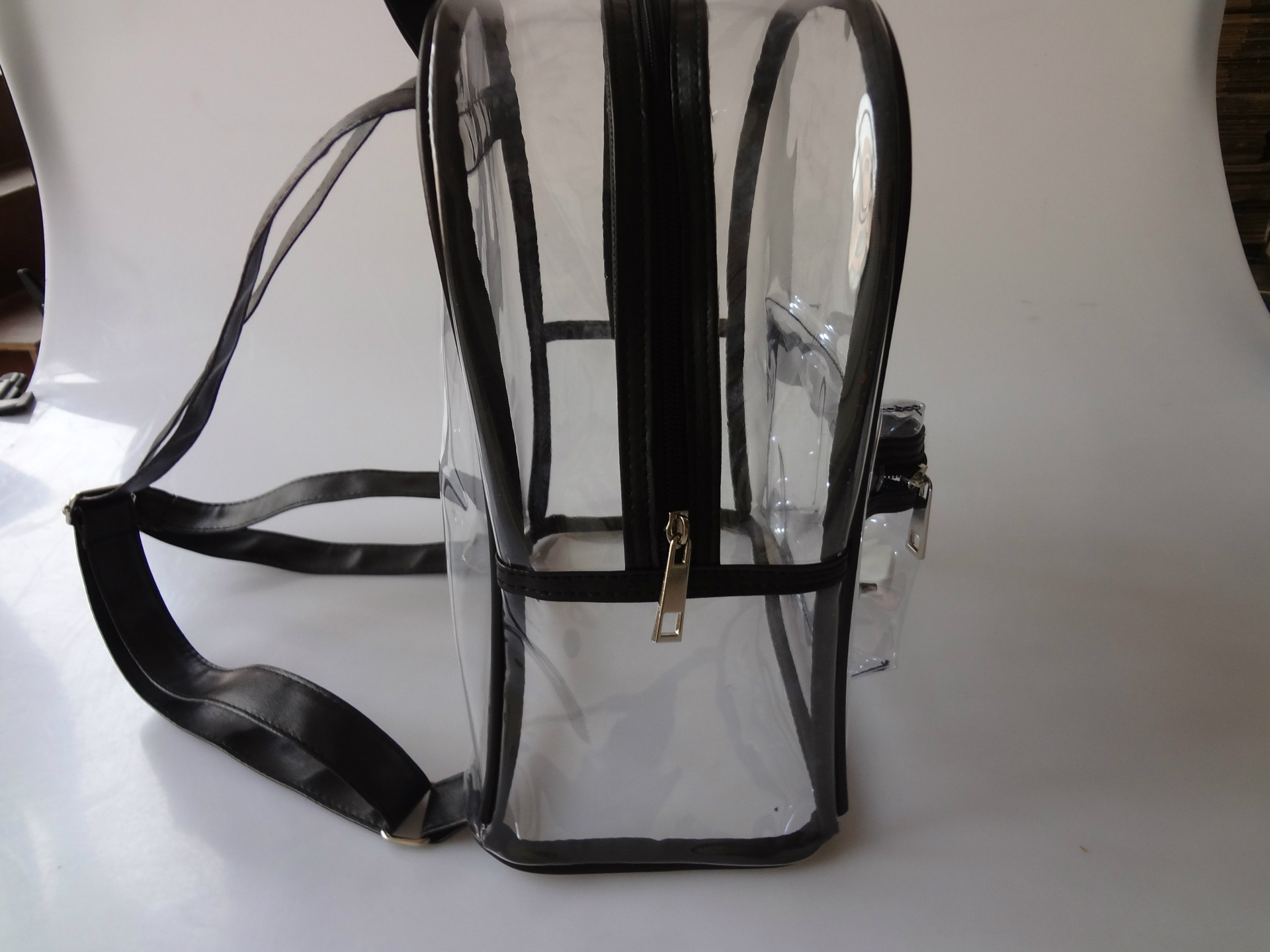 27*24*14PVC电音节透明背包LED灯LED light transparent Backpack