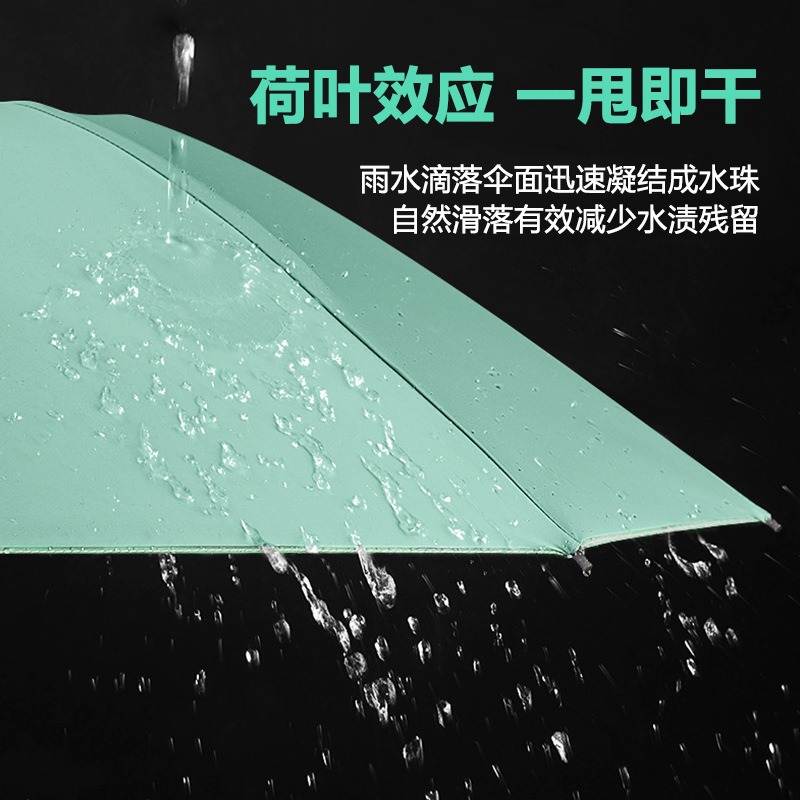 Pure color reverse umbrella black and UV-protected sun umbrella automatic commercial ad reverse umbrella custom logo