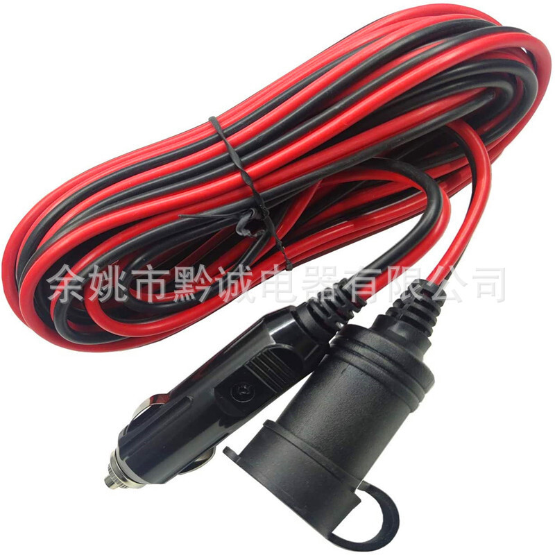 12AWG đỏ và đen, các ổ cắm nhẹ hơn.