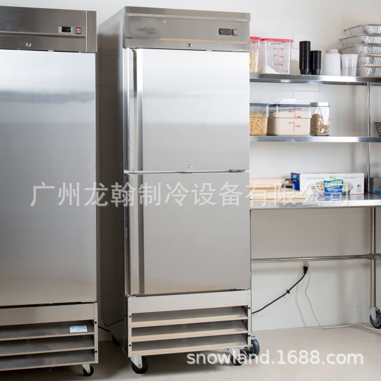 Hai tủ lạnh Mỹ, hai cửa hàng thương mại lạnh hơn, hai nhà bếp lạnh giá.